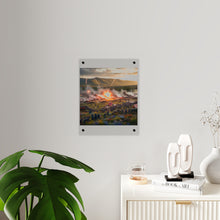 Load image into Gallery viewer, Acrylic Wall Art Panel - US Civil War Battle - Battle of Kennesaw Mountain Georgia
