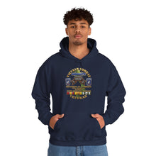 Load image into Gallery viewer, Hoodie – Army - Vietnam Combat Vet - N Co 75th Infantry (Ranger) - 173rd Airborne Bde SSI - 3D - Enhanced
