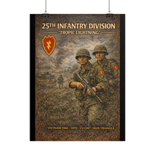 Load image into Gallery viewer, Rolled Posters - 25th Infantry Division - Tropic Lightning
