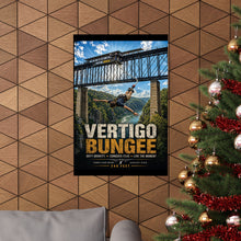 Load image into Gallery viewer, Vertigo Bungee Matte Poster — "Leap Into the Extraordinary"
