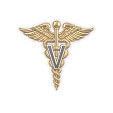 Load image into Gallery viewer, Kiss-Cut Stickers - Army Veterinary Corps Branch Insignia - 3D
