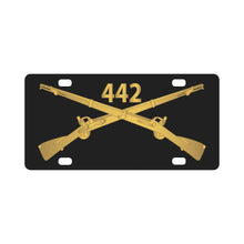 Load image into Gallery viewer, Army - 442nd Infantry Regiment - wo Txt w Br X 300 Classic License Plate
