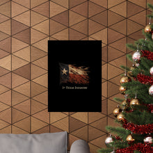 Load image into Gallery viewer, Matte Poster - 1st Texas Infantry in the cornfield - Tattered Texas pride in battle - Left
