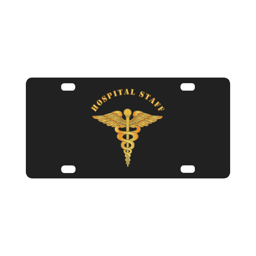 Medical - Hospital Staff Classic License Plate