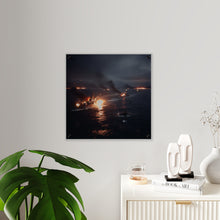 Load image into Gallery viewer, Acrylic Wall Art Panel - WWII Suda Straights Battle
