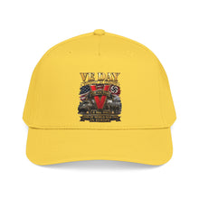 Load image into Gallery viewer, Mid Profile Baseball Cap - Army - VE Day - Victory in Europe Day - End of WWII - 3D - Enhanced
