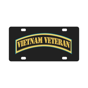 Vietnam Veteran Tab - Gold Classic License Plate