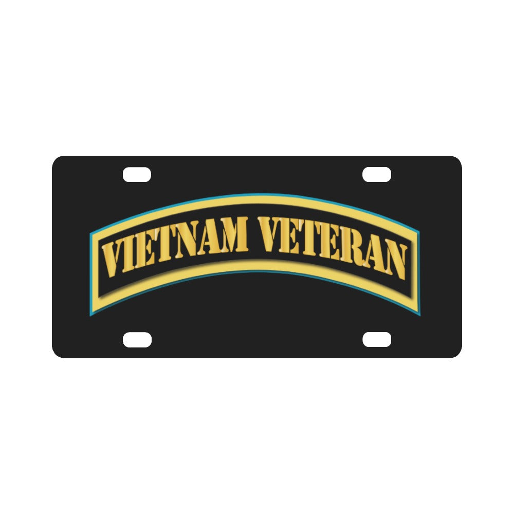 Vietnam Veteran Tab - Gold Classic License Plate