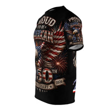 Load image into Gallery viewer, Proud to Be American Eagle 250th Anniversary Tee | Flag Graphic
