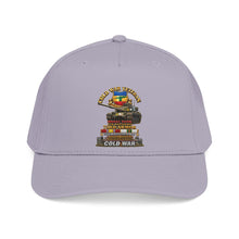 Load image into Gallery viewer, Mid Profile Baseball Cap - Army - Cold War Vet - 4th Bn 73rd Armor - 1st Inf Div - Panzer Kaserne Boblingen, FRG - M60A1 Tank w COLD SVC - 3D Enhanced X 300
