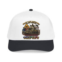 Load image into Gallery viewer, Mid Profile Baseball Cap - Army - 761st Tank Battalion - Black Panthers - w Tank w - KITT SSI WWII  EU SVC - 3D - Enhanced
