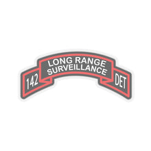 Load image into Gallery viewer, Kiss-Cut Stickers - Army - LRSD - 142nd Infantry - Det - Scroll X 300
