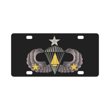 Load image into Gallery viewer, Army - Combat Paratrooper - Combat Vet wo Txt Classic License Plate
