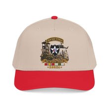 Load image into Gallery viewer, Mid Profile Baseball Cap - Army - 2nd Infantry Division w Br - Ribbon COLD WAR Vet Tab - Korea - 3D - Enhanced

