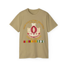 Load image into Gallery viewer, Unisex Ultra Cotton Tee - 93rd Evacuation Hospital - Vietnam Vet w SVC Ribbons
