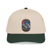 Load image into Gallery viewer, Mid Profile Baseball Cap - USS Pueblo Attack-Defense Commemorative Patch
