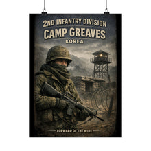 Load image into Gallery viewer, Matte Poster - 2nd Infantry Division Cold Vigilance - Poster
