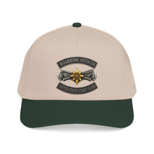 Load image into Gallery viewer, Mid Profile Baseball Cap - USCG - Boarding Officer w txt - 3D - Enhanced

