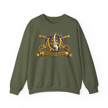 Load image into Gallery viewer, Crewneck Sweatshirt - Army - 7th Cavalry Regiment w Br - Ribbon - 3D - Enhanced
