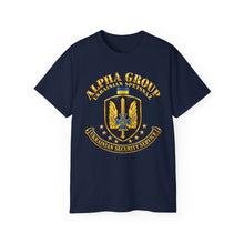 Load image into Gallery viewer, Unisex Ultra Cotton Tee - Ukraine - Alpha Group - Ukrainian Spetsnaz - 3D - Enhanced
