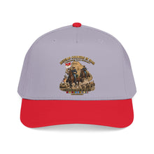 Load image into Gallery viewer, Mid Profile Baseball Cap - Army - Buffalo Soldiers in Iraq - OIF - Cavalrymen at War  w IRAQ SVC - 3D - Enhanced
