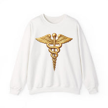 Load image into Gallery viewer, Crewneck Sweatshirt - Army Medical Corps Branch Insignia - 3D - Enhanced
