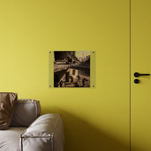 Load image into Gallery viewer, Acrylic Wall Art Panel - Marine Sniper Providing Overwatch for Breach Team
