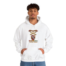 Load image into Gallery viewer, Hoodie – Army - 17th Field Artillery w Br - Ribbon, Vietnam Veteran w VN SVC - 3D - Enhanced
