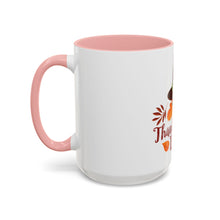 Load image into Gallery viewer, Accent Coffee Mug - Thanksgiving Day - Happy Thanksgiving Day
