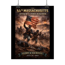 Load image into Gallery viewer, Rolled Posters - 54th Massachusetts - Fort Wagner
