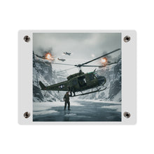 Load image into Gallery viewer, Acrylic Wall Art Panel - Rescue Mission from Majon-ni and Samdong-ni attack - Korean War
