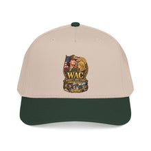 Load image into Gallery viewer, Mid Profile Baseball Cap - WAC - Womens Army Corps - WWII - 3D - Enhanced
