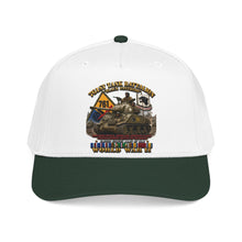 Load image into Gallery viewer, Mid Profile Baseball Cap - Army - 761st Tank Battalion - Black Panthers - w Tank w - KITT SSI WWII  EU SVC - 3D - Enhanced
