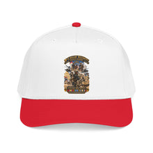 Load image into Gallery viewer, Mid Profile Baseball Cap - Army - Todays Buffalo Soldiers in Iraq - OIF - Cavalrymen at War  w IRAQ SVC - 3D - Enhanced
