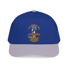 Load image into Gallery viewer, Mid Profile Baseball Cap - XVIII Airborne Corps Desert Storm Ribbons - 3D - Transparent
