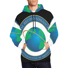 Load image into Gallery viewer, Men&#39;s All Over Print Hoodie (USA Size) (Model H13) - National Reconnaissance Office (NRO)
