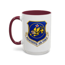 Load image into Gallery viewer, Colorful Mugs (11oz, 15oz) - USAF - 14th Air Force - Flying Tigers wo txt - 3D - Enhanced
