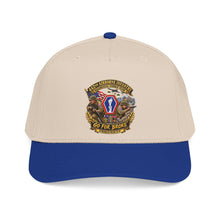 Load image into Gallery viewer, Mid Profile Baseball Cap - Army - 442nd Airborne Infantry Regimental Combat Team - 3D - Enhanced with EUR WWII SVC
