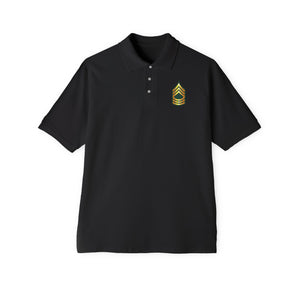 Men's Piqué Polo - Master Sergeant - MSG wo Txt