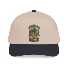 Load image into Gallery viewer, Mid Profile Baseball Cap - Army - Vietnam Combat Cavalry Veteran w 1st Cav Div SSI  Big Helo - 3D - Enhanced
