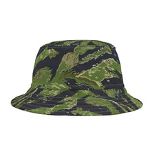 Load image into Gallery viewer, Bucket Hat (AOP) - Vietnam Tiger Stripe Camo
