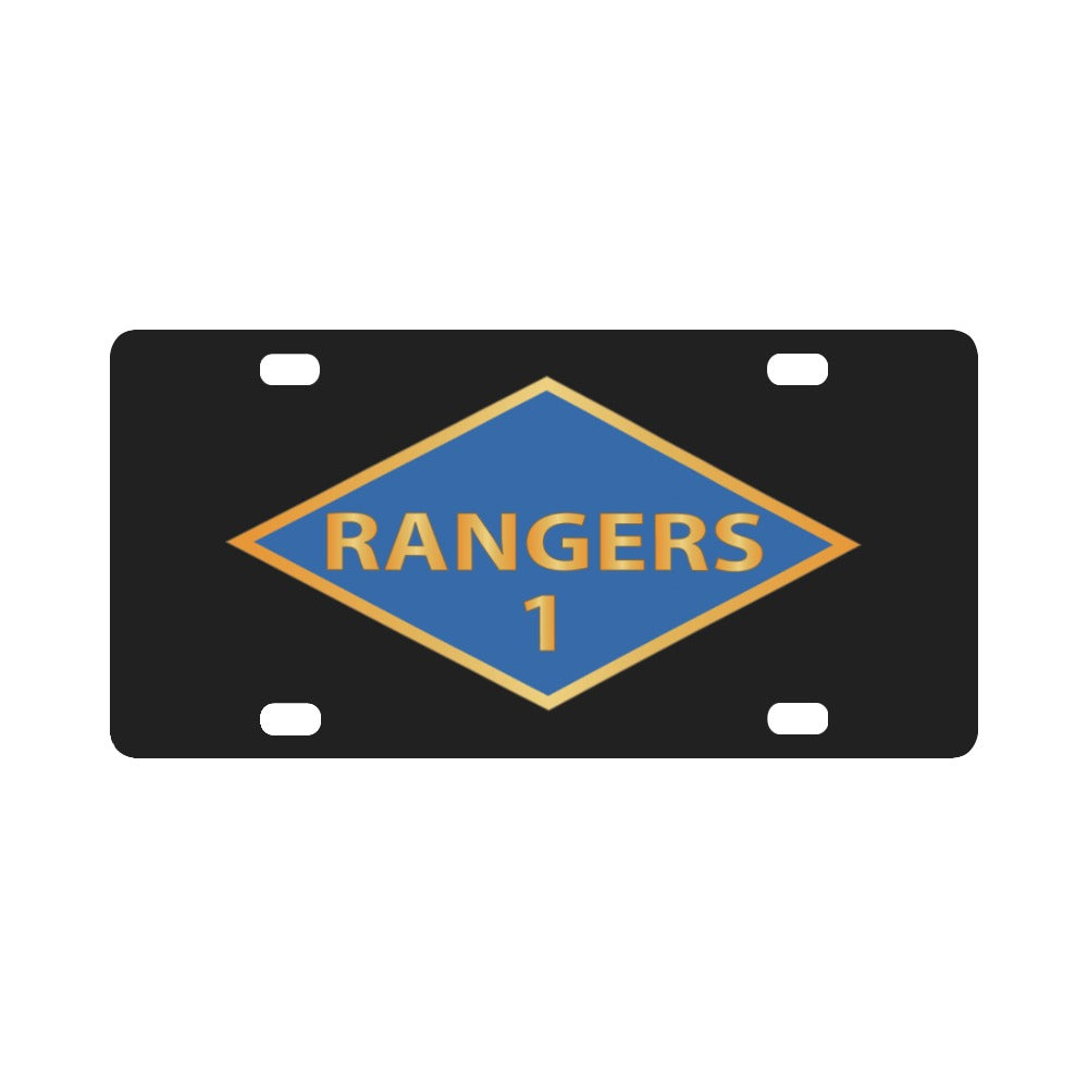 SSI - 1st Ranger Battalion - Ranger Diamond - WWII X 300 Classic Licen ...