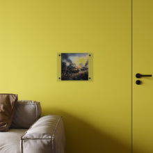 Load image into Gallery viewer, Acrylic Wall Art Panel - Tank Destroyer - M10 Wolverine vs German Panzer Tank
