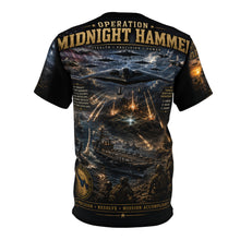 Load image into Gallery viewer, Iran Conflict Military Tribute Tee – "Strength Through Resolve, Honor Through Service"
