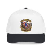 Load image into Gallery viewer, Mid Profile Baseball Cap - Army - 442nd Airborne Infantry Regimental Combat Team - 3D - Enhanced with EUR WWII SVC

