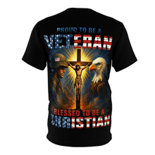 Load image into Gallery viewer, Proud to Be a Veteran T-Shirt
