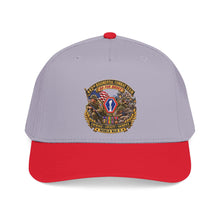 Load image into Gallery viewer, Mid Profile Baseball Cap - Army - 442nd Infantry Regimental Combat Team - 3D - Enhanced with EUR WWII SVC
