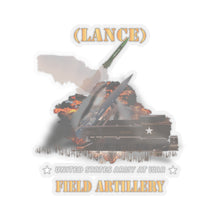 Load image into Gallery viewer, Kiss-Cut Stickers - Army - Field Artillery - Multiple LANCE Firing
