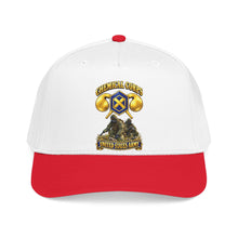 Load image into Gallery viewer, Mid Profile Baseball Cap - Army - Chemical Corps w Scene - 3D - Enhanced
