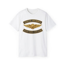 Load image into Gallery viewer, Unisex Ultra Cotton Tee - USCG - Aviation Rescue Swimmer w txt - 3D - Enhanced
